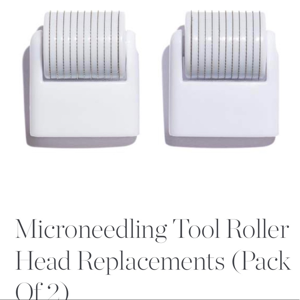 Stacked Skincare Microneedling Roller Heads